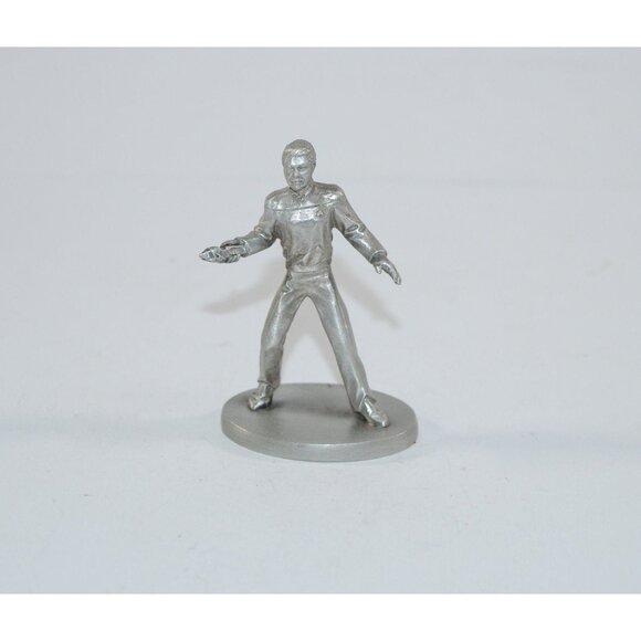 Star Trek Pewter Commander Riker 1993, Rawcliffe Pewter RF-1764, Star Trek - Picture 1 of 7